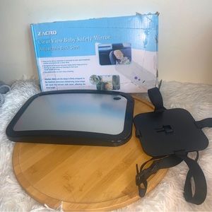 Zacro Clear View Baby Safety Mirror for Car, Adjustable Back Seat Rearview Baby